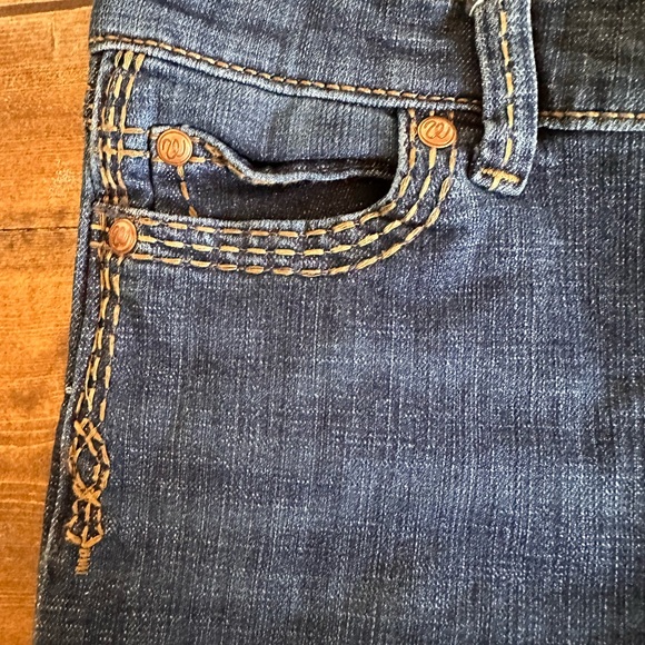 Wrangler youth girls size 14 Classic Blue Denim Jeans - Picture 5 of 8